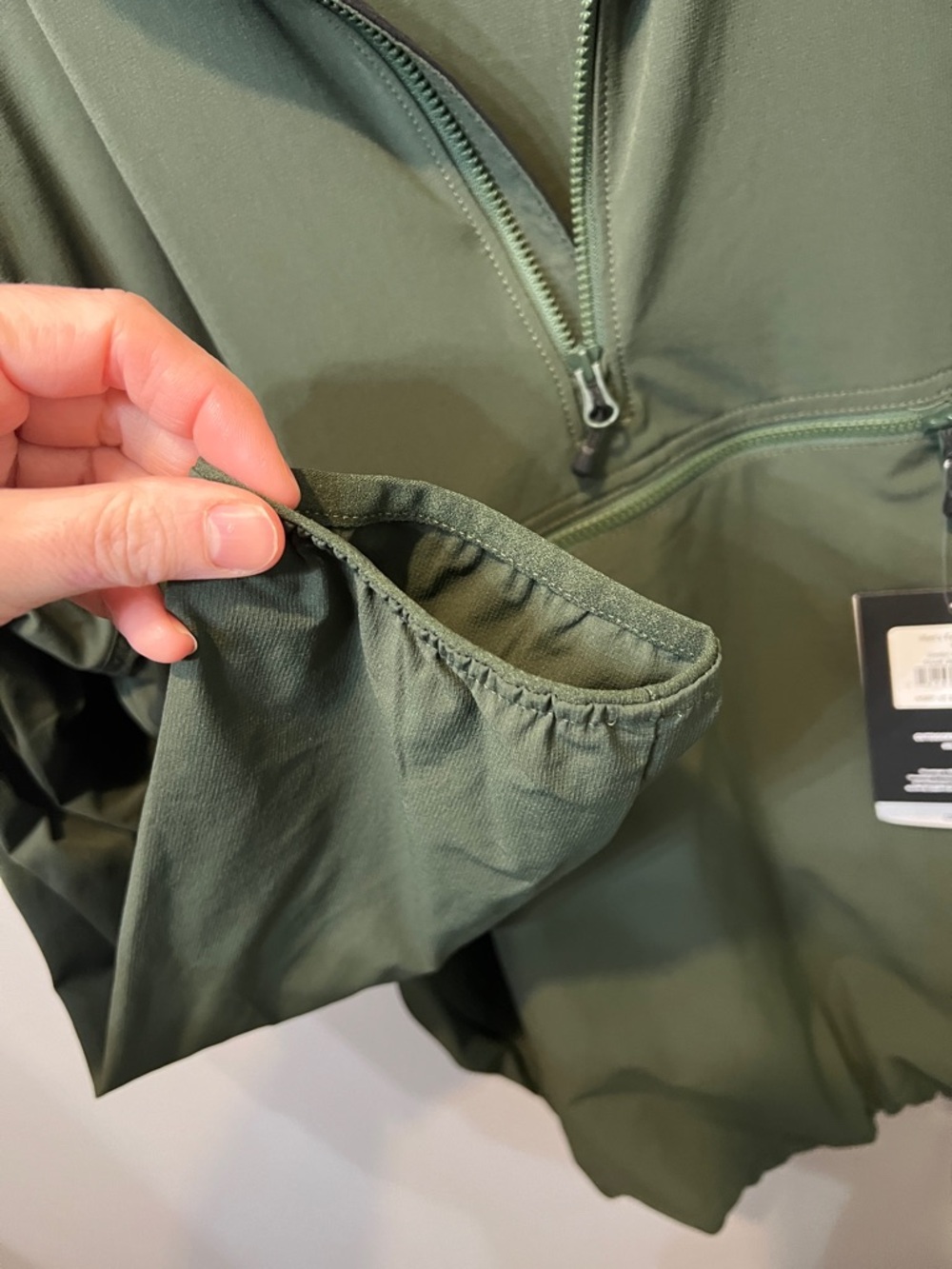 NWT Outdoor Research Ferrosi Anorak 1/2 Zip in Large Verde (forest green) UNISEX - Picture 9 of 12